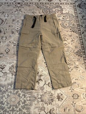 Men’s The North Face tan Cargo Zip-Off Pants size XL